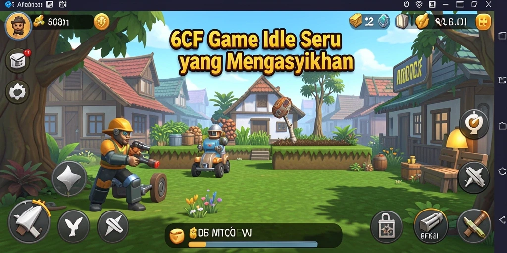 Gameplay 6CF yang menarik dengan elemen Idle yang menyenangkan.