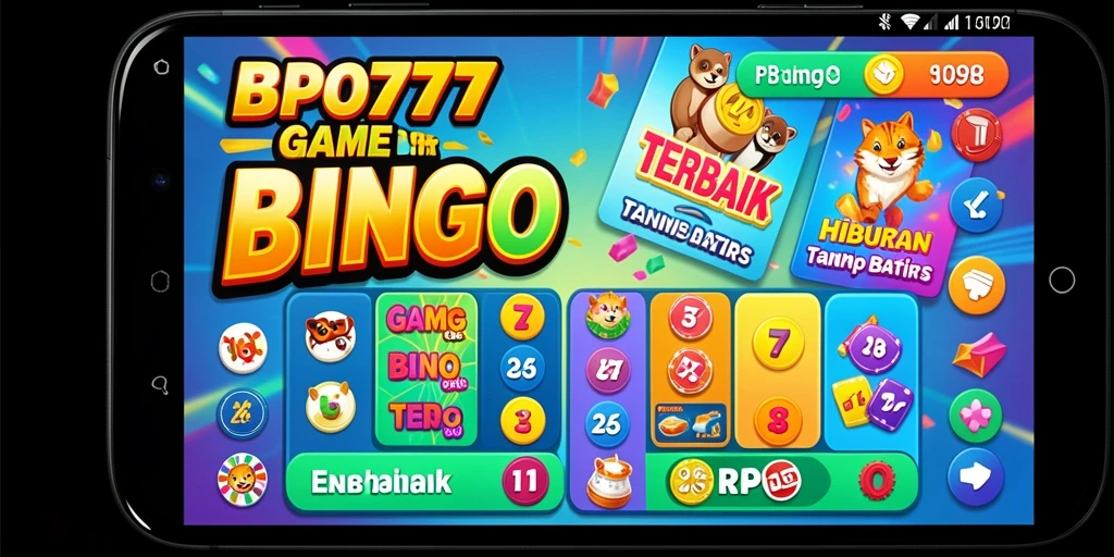 Screenshot utama BPO777 menampilkan gameplay seru Bingo yang mengasyikkan.
