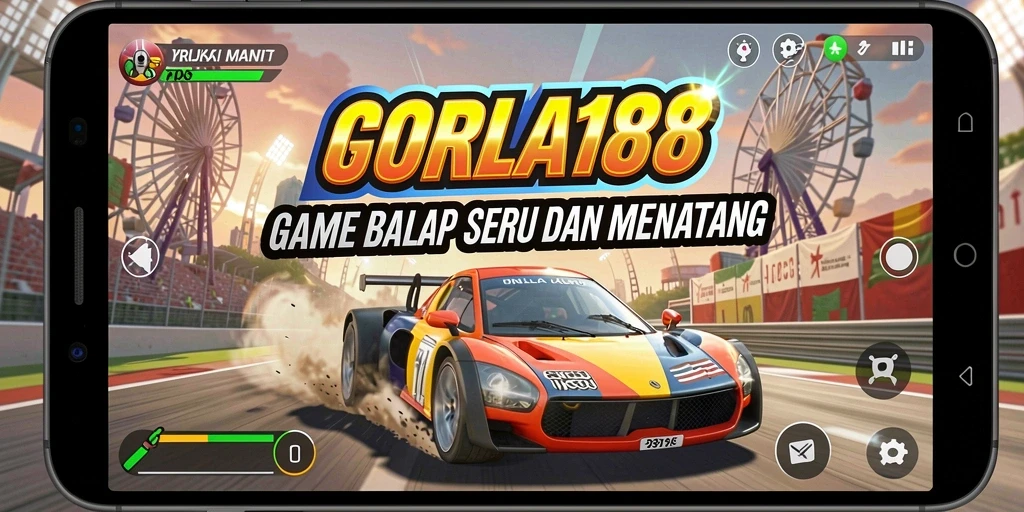 Tampilan menarik dari gameplay balap CORLA188 yang mendebarkan.