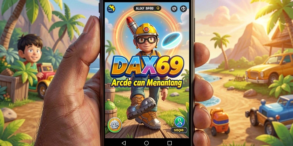 Gameplay seru DAX69 dengan tantangan unik.