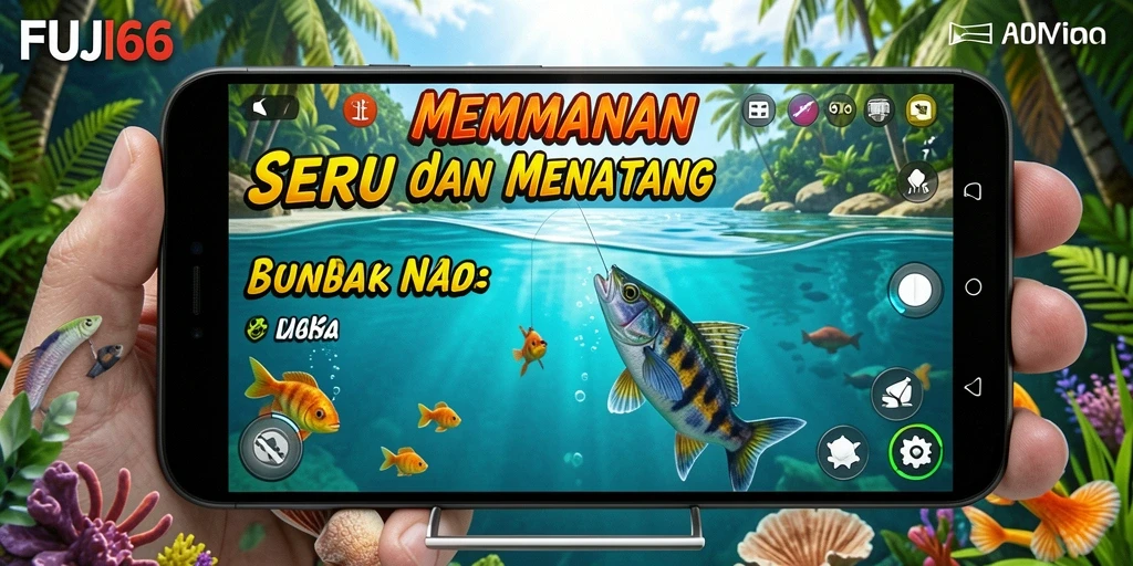 Tampilan menarik dari FUJI66 yang menampilkan pengalaman memancing yang seru.