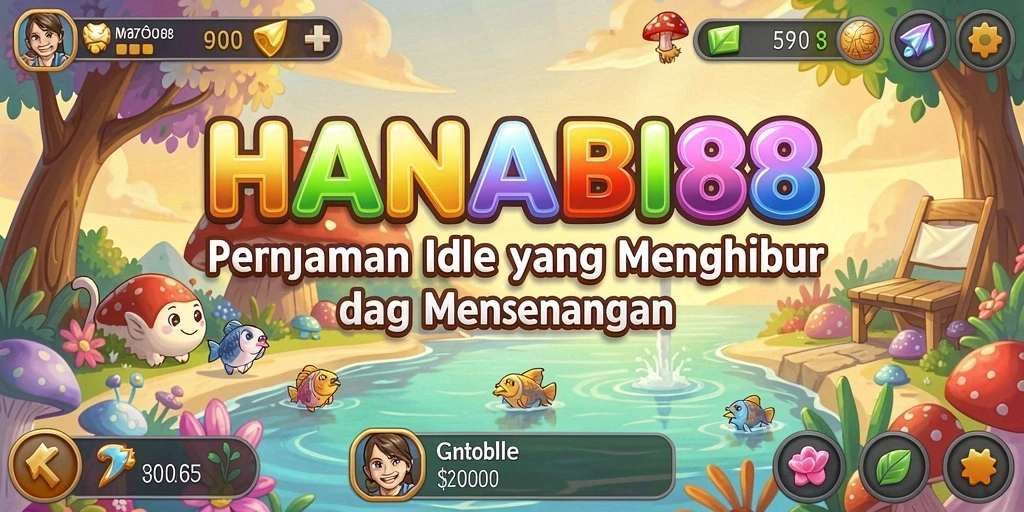 Tampilan gameplay menarik dari HANABI88 dalam kategori Idle.