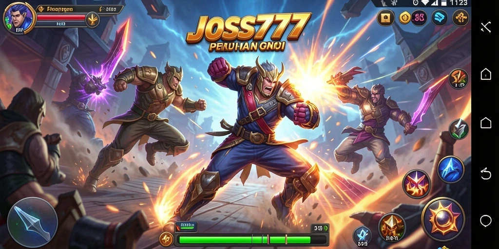 Gameplay menarik dengan pertarungan intens di JOSS777.