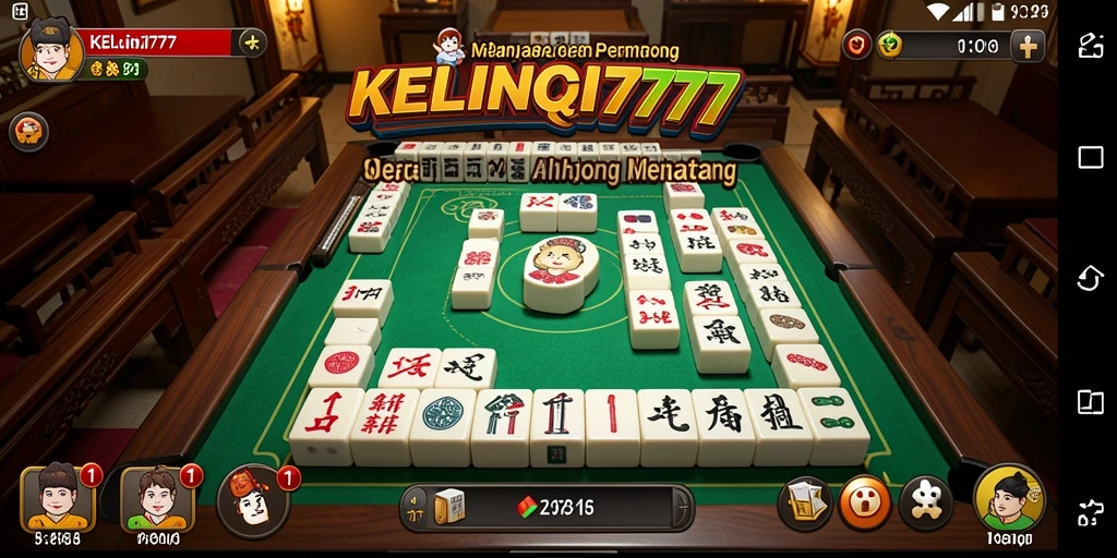 Tampilan gameplay Mahjong KELINCI777 yang seru dan menarik.