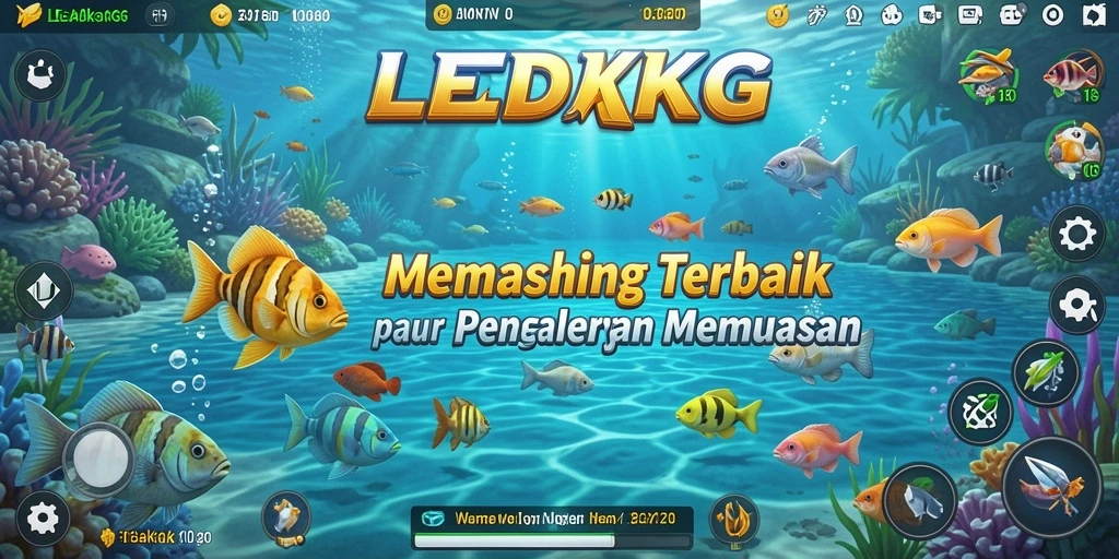 Tangkapan ikan besar dan indah di LEDAKGG