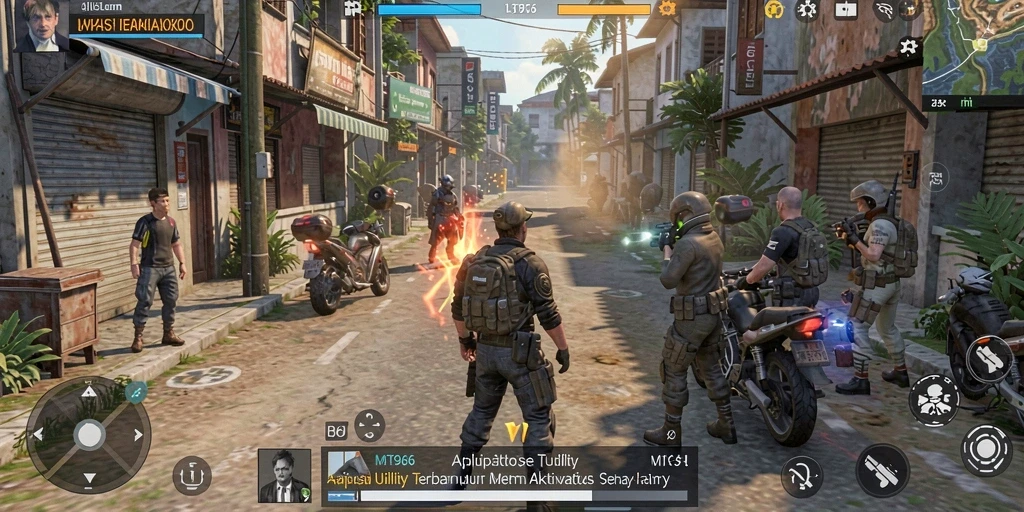Screenshot utama MT966 menampilkan antarmuka pengguna yang ramah dan fungsional.