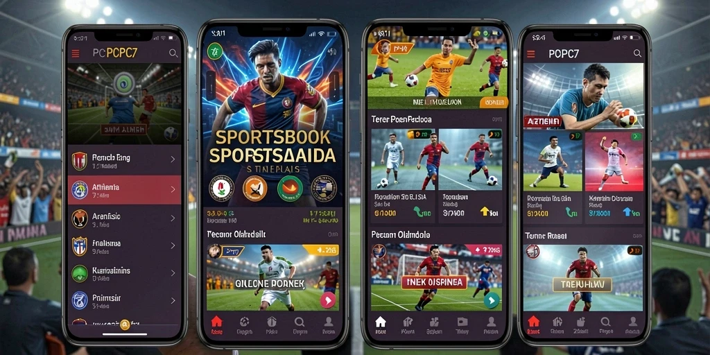 Tampilan gameplay Sportsbook PCPC7 yang menarik dan mudah digunakan.