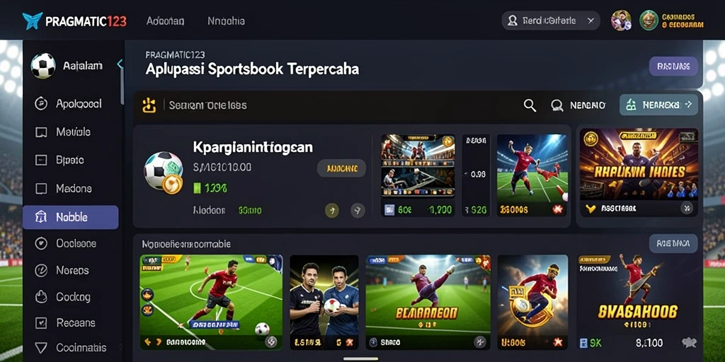 Tampilan gameplay PRAGMATIC123 dengan berbagai pilihan taruhan olahraga.