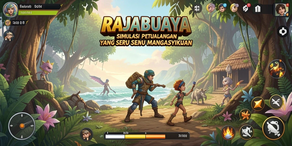 Screenshot gameplay RAJABUAYA yang menarik dan interaktif.