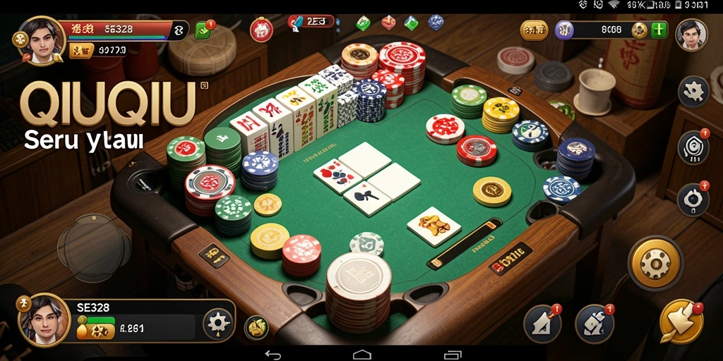 Screenshot SE328 menampilkan gameplay intens QiuQiu yang menarik.