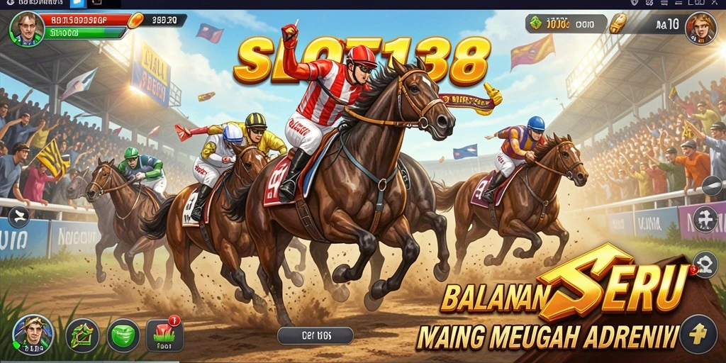 Tampilan seru dari balapan intens dalam SLOT138.