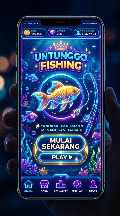 Pengguna menikmati pengalaman unduh di aplikasi untunggo.